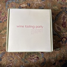 NIB Wine Tasting Themed Party Drinking Game Kit by Red Envelope for 4 People