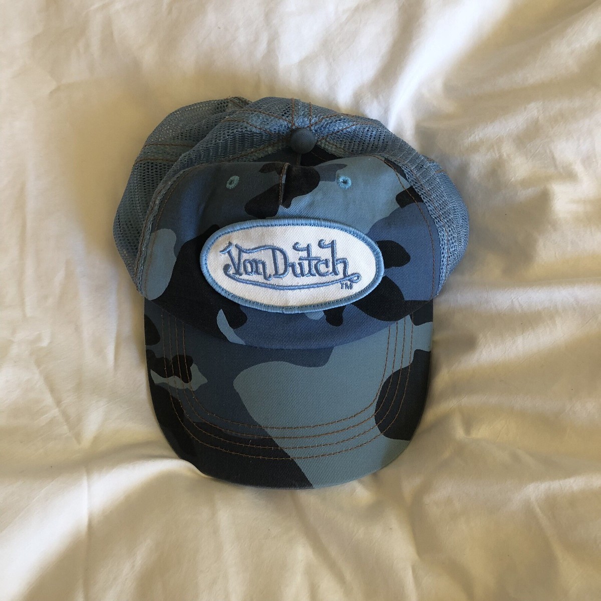 Von Dutch Blue Camo vintage hat Camo Foam Trucker Cap by Von Dutch - 33,95 € main image 3