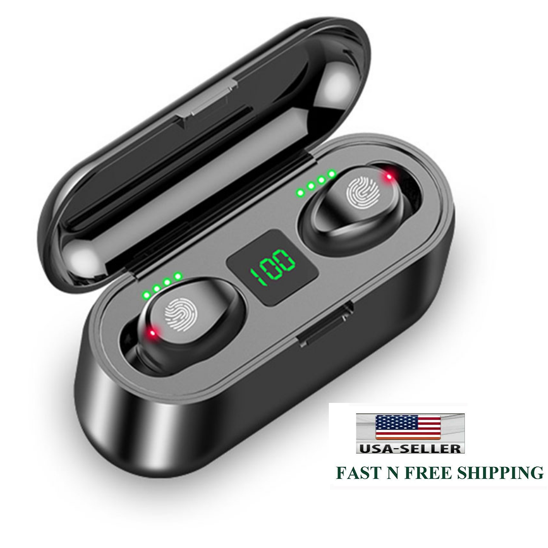 Bluetooth Earbuds for Iphone Samsung Android Wireless Earphone WaterProof-image