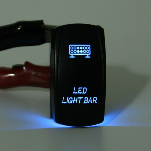 4x LED Light Bar Rocker Switch For UTV POLARIS RZR 4 XP 900 1000 Arctic Cat 12V - Picture 7 of 8