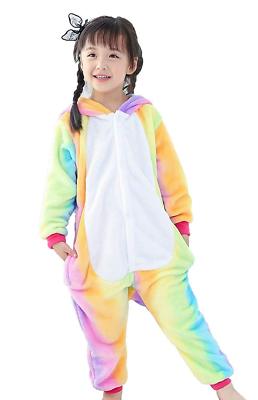 Kinder Tier Pyjamas Aus Flanell – Warm, Weich & Mit Reißverschluss, Für Fasching, Halloween & Kalte Tage