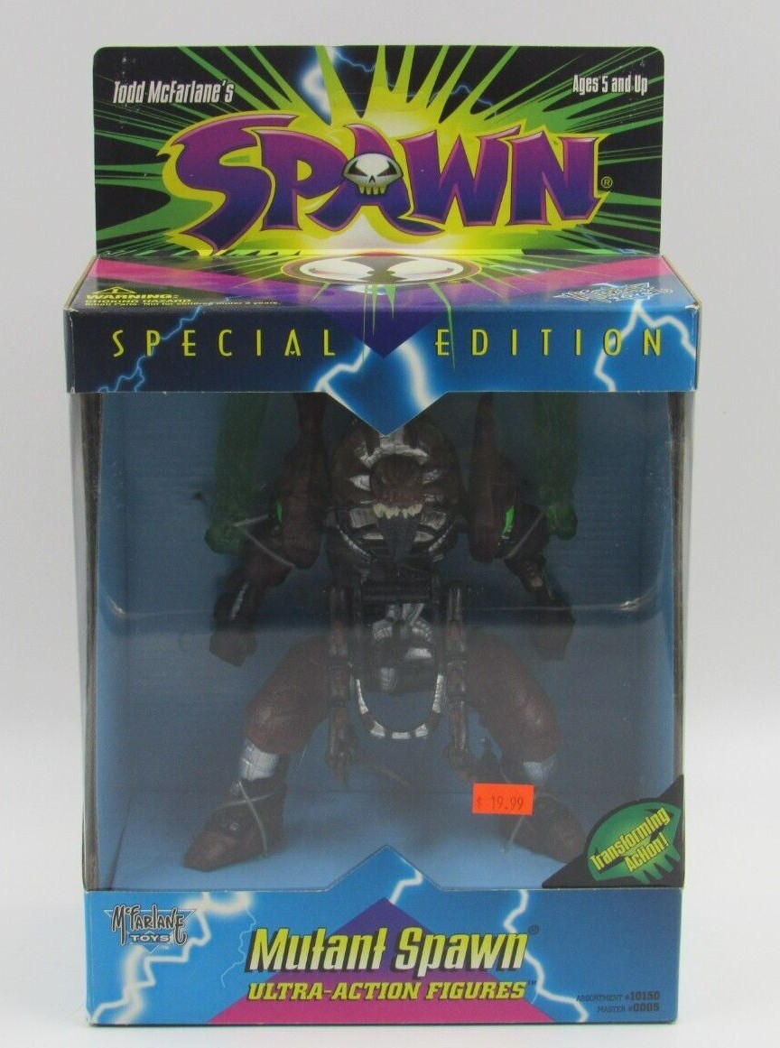 McFarlane Toys Spawn Mutant Spawn Special Edition Action Figure in 