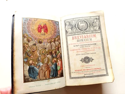 rar Breviarium Romanum Pars Autumnalis /Leather/ (1889, Ratisbonae) - Bild 1 von 4