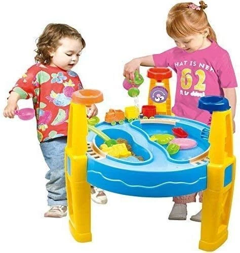 Sand and Water Table Garden Sandpit Play Set Toy Sand Toys Bucket