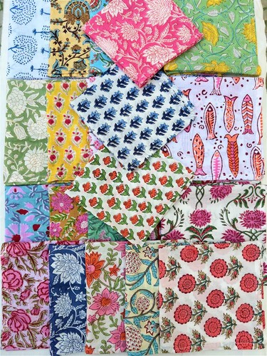 Indian Fabric Scraps - Soft Fabric By Meter, Sewing, Crafting, Upholstery - Picture 5 of 5