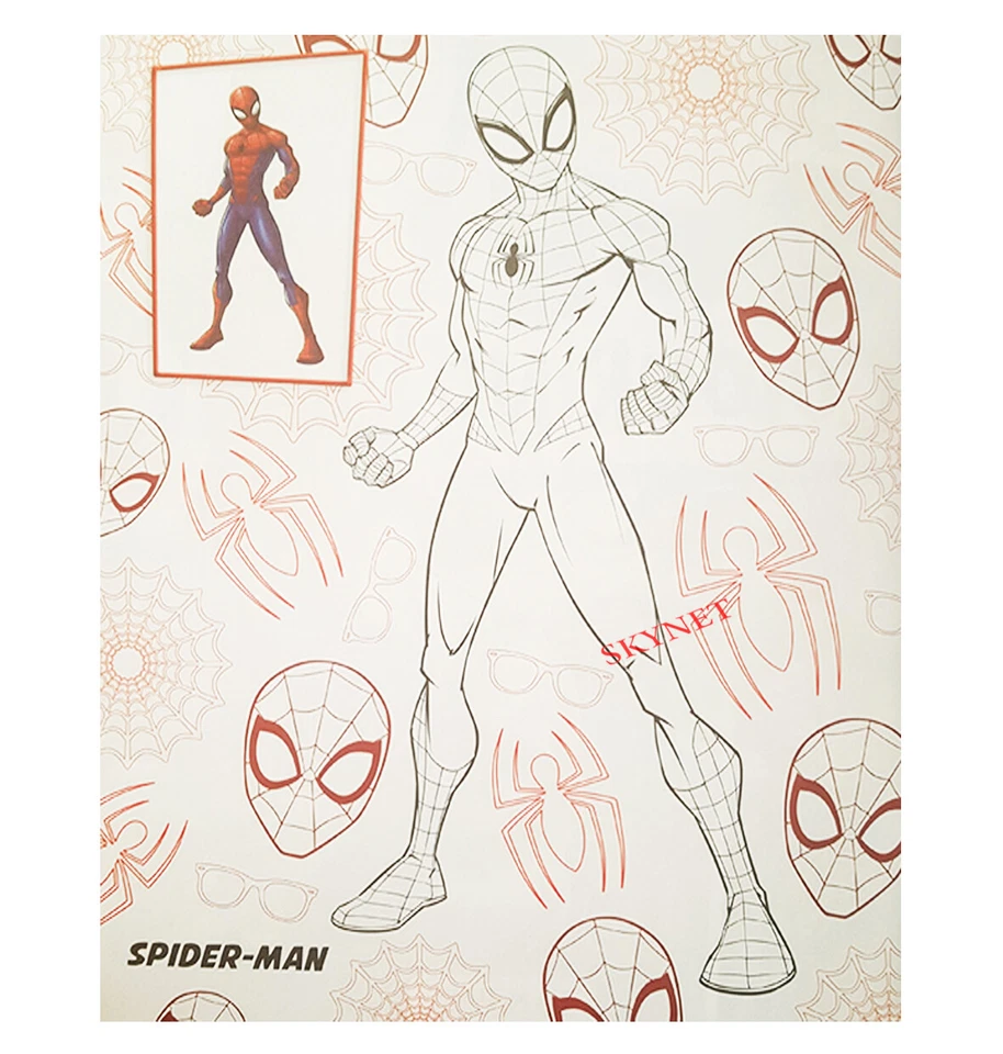 CHILDRENS DISNEY MARVEL SPIDERMAN PIXAR COLOURING ACTIVITY BOOKS BOOK - KIDS - Image 3 of 4