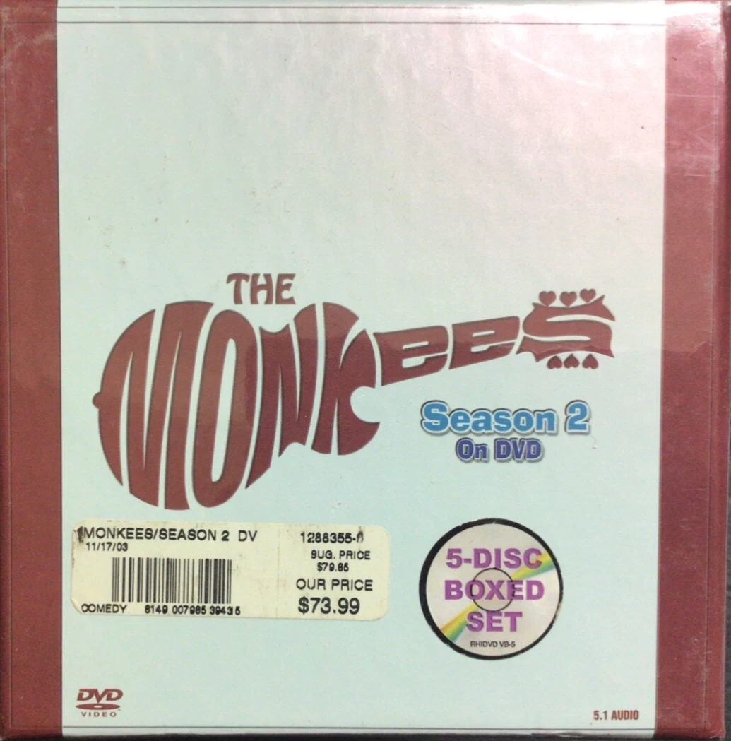 The Monkees Box Set DVDs & Blu-ray Discs for sale | eBay