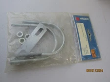 Hager U Bolts Set of 2 5/16" x 3 1/2" for 2" Pipe NEW CD3034-583 US2C NEW NOS