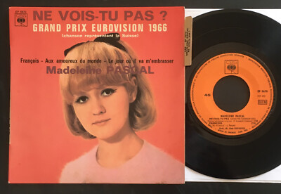 MADELEINE PASCAL SIEHST DU NICHT EP EUROVISION EX