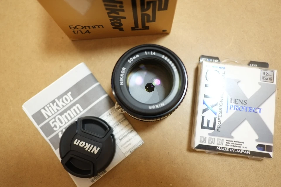 Nikon Nikkor 50mm f1.4 ai-s S/N 5856996+Marumi 52mm EXUS Lens Protector - Image 2 of 4