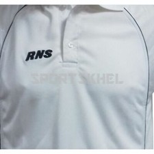 RNS Premium White FullSleeve Cricket T-Shirt RSN Cricket T shirt WHITE 30