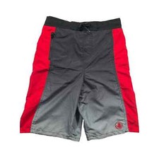 Body Glove Youth Swim Trunks Red and Gray Size XL 18