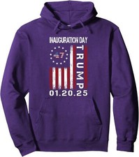 President Donald Trump Inauguration Day 2025 Unisex Hooded Sweatshirt