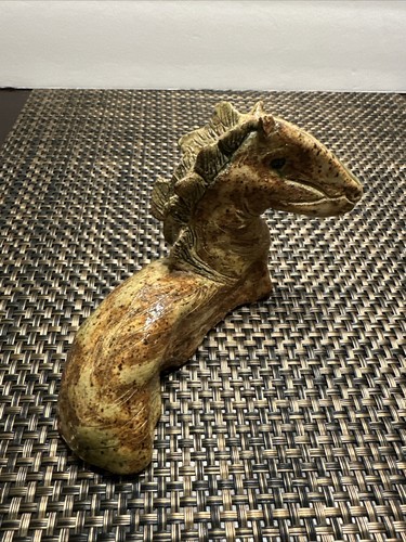 Horse Remnant Sculpture Statue Signed - Picture 8 of 22