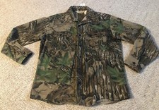 Walls Camouflage Shirt Real Tree Hunting Men’s Size M Medium Reg USA Made Cotton