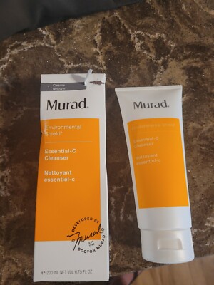 Murad Essential-C Cleanser Environmental Shield 6.7 oz * * Damaged Box * * 