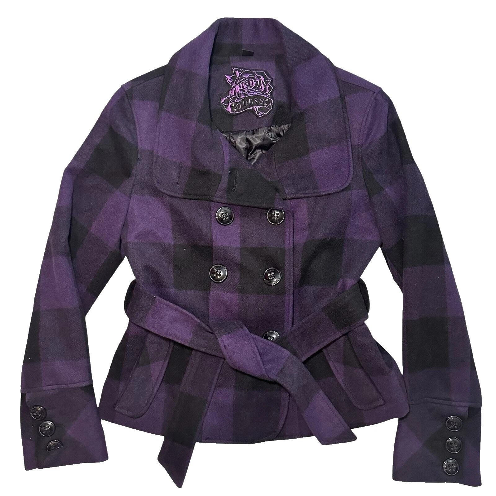 Abrigos Casual a cuadros GUESS, chaquetas y chalecos para Mujeres