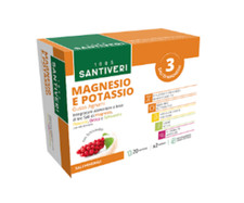 Santiveri - Magnesio e Potassio 20 bustine - Sali Minerali