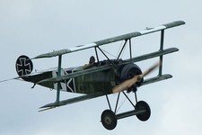 FOKKER DR I. Dreidecker, Spannweite 1813 mm. Modellbauplan RC