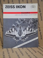 Zeiss Ikon CONTAFLEX Accessories advertising Booklet 8083 Good Used Bx267
