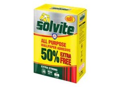 Solvite All Purpose Extra Strong Wallpaper Paste 20 Roll Box 50% Free SLVDECBOX 