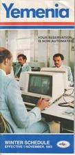 Yemenia timetable 1983/11/01