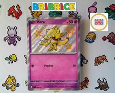 Carte pokemon Abra Destinées de Paldea PAF 148/91 SHINY EN