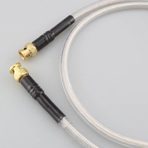 HI-End Silver Plated 75ohm Digital Audio RCA Cable HIFI Digital cable - Picture 9 of 14