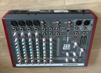 Allen & Heath ZED-10 Multipurpose Mixer for Live Sound & Recording