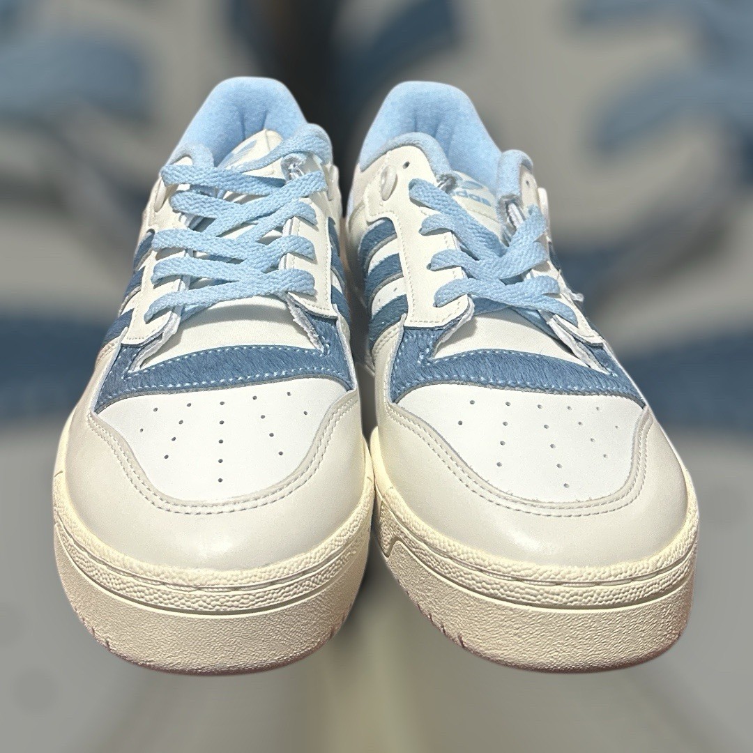 New Adidas Rivalry Low 86 \'Off White Clear Sky Pony-Hair\' Men\'s Shoes Size 11 Size 11 - adidas Rivalry 86 Low Off White Clear Sky Pony  main image 2