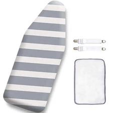 12.5 x 30 Inch Mini Ironing Board Cover with Extra Thick Pad