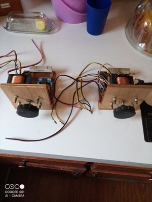 Sansui SP-2500X Crossover Pair-working