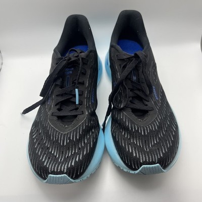 BROOKS Hyperion Tempo Black Iced Aqua Blue Women's 8 Running Training Workout