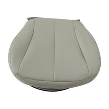 Synthetic Leather Driver Side Bottom Replacement Seat Cover Compatible Tan