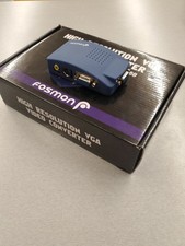 Fosmon VGA to S-Video or RCA Phono Converter Box