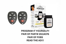 DIY BUNDLE FOR  15114376 PAIR OF FOBS, AND TOOL INCLUDED!!!