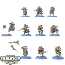 Cygnar - 10 trinciatori fanteria - dipinto