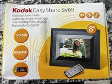Kodak EasyShare SV811 8 High Resolution Digital Picture Frame W/Remote Control