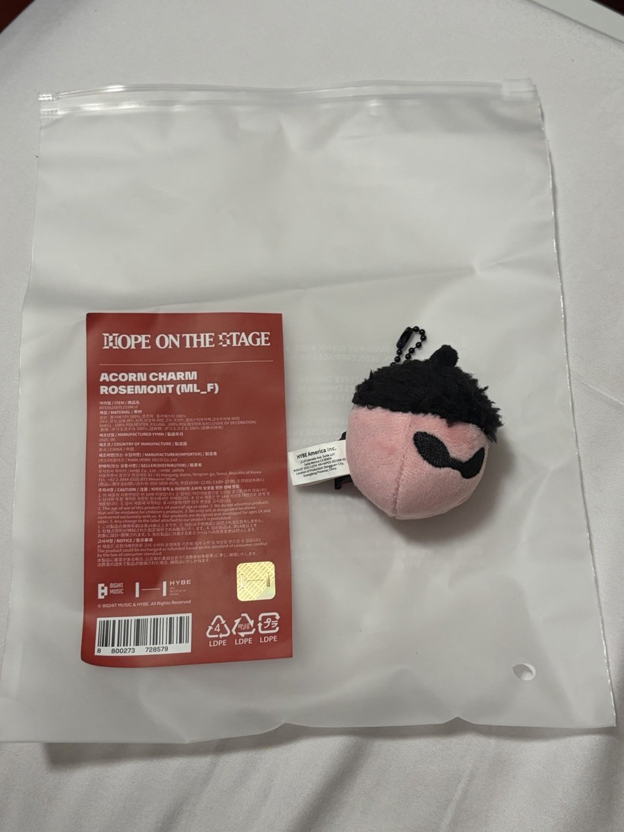 BTS J-HOPE HOPE ON THE STAGE Concert Tour Official Acorn Charm