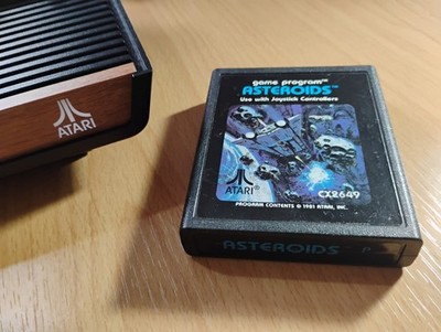 Asteroiden für Atari 2600, 2600+, 7800 - GEREINIGT UND GETESTET (2)