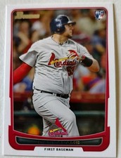 2012 Matt Adams Bowman Rookie Card # 23