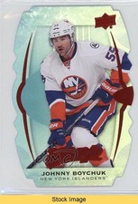 2016 Upper Deck MVP Level 1 Teal Colors & Contours Johnny Boychuk #122 READ kr0