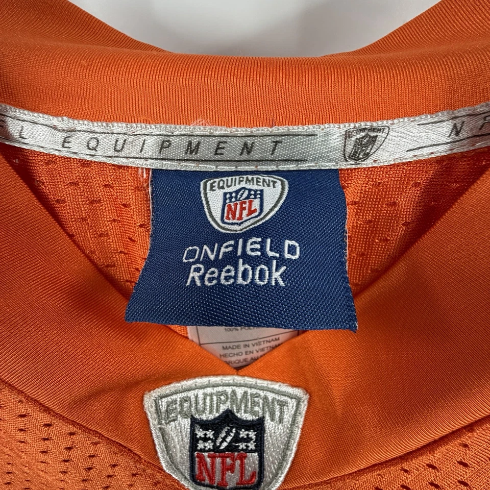 Camiseta deportiva Reebok NFL Chicago Bears 22 Matt Forte OnField naranja talla 54 para hombre XL/2XL Foto 3 de 4