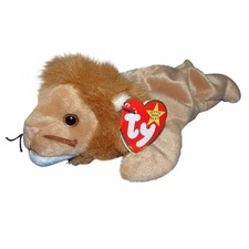 Ty Beanie Baby Roary - MWMT (Cat Lion 1996)