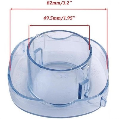 Transparenter Deckel kompatibel mit für Behälter für for vitamix 64oz