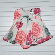 NWT Tea Collection Pleated Floral Dress Set