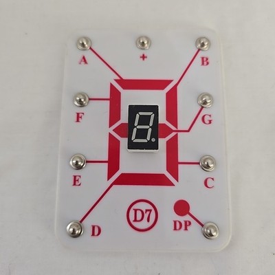 ELENCO Snap Circuits Replacement Parts - D7 Segment LED Module