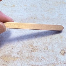 Copper Flat Bar Metal Crafting Supply 4.5" Long Vintage Industrial Material