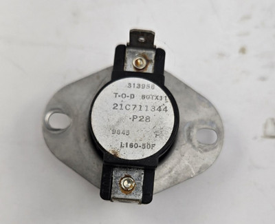 Therm-O-Disc Limit Switch 313958 21C711344 L160-50F