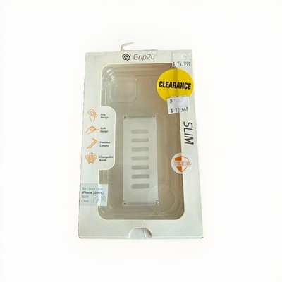Grip2U Slim iPhone 12 Pro Max, Clear